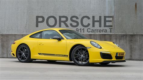 Porsche 911 Carrera T 2018 Review Love At First Drive Youtube