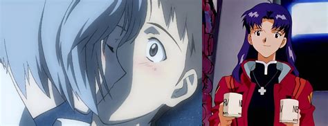 Misato Finds Shinji And Reis Kiss Absolutely Cute By Advanceshipper2021 On Deviantart