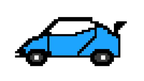 Lamborghini Huracan Performante Blue Pixel Art Maker