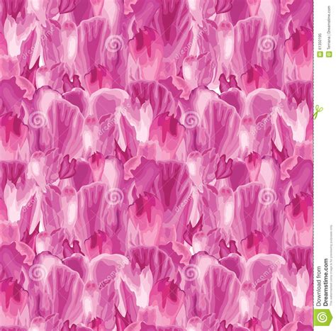 Abstract Seamless Pattern Floral Petal Textured Background Stock