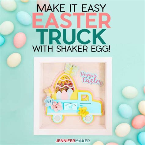 Adorable Easter Truck Decor Shadow Box Jennifer Maker