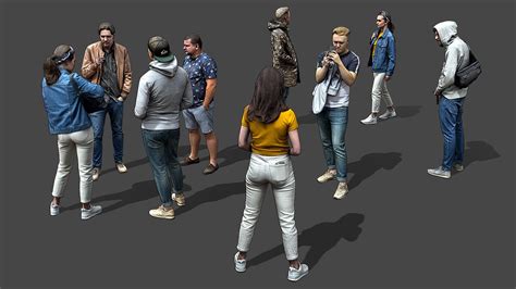 Stylized People Pack Vol1 3d Model By Kanistra 5768592 Sketchfab