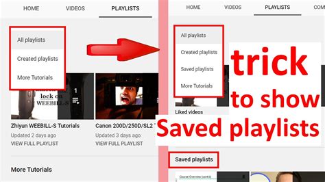 How To Find Saved Playlists On Youtube Youtube
