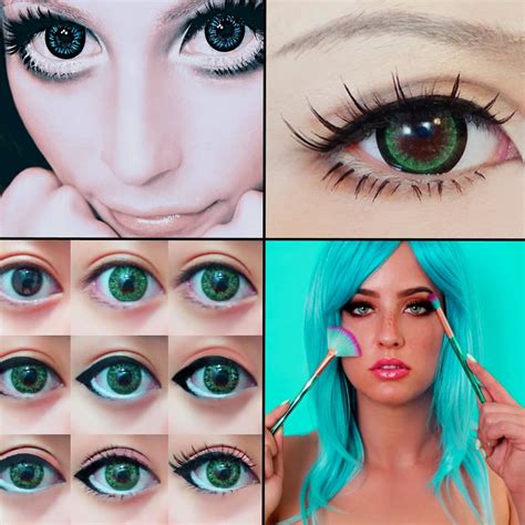 How To Create Anime Eyes Makeup Saubhaya Makeup