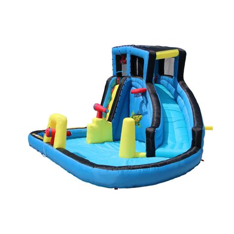 Banzai Battle Blast Inflatable Water Park Play Center W Water Slide 20454126 Hsn