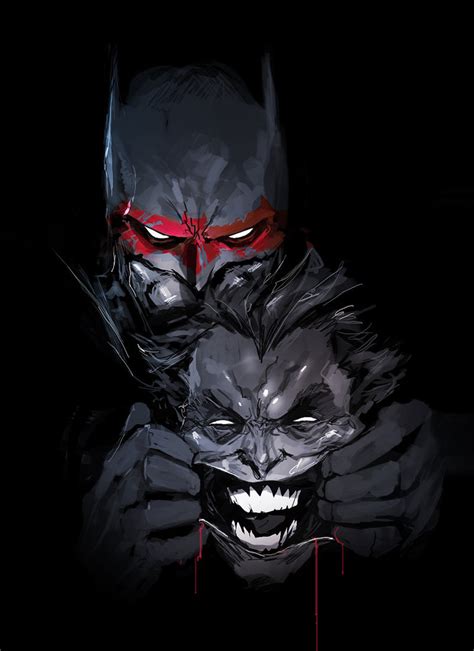Browse millions of popular aljokar wallpapers and ringtones on zedge and personalize your phone to suit you. Unnerving Art Featuring Batman and The Joker — GeekTyrant