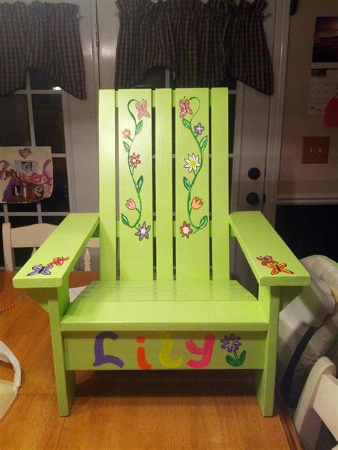 Ana White Simple Kids Adirondack Chair Diy Projects