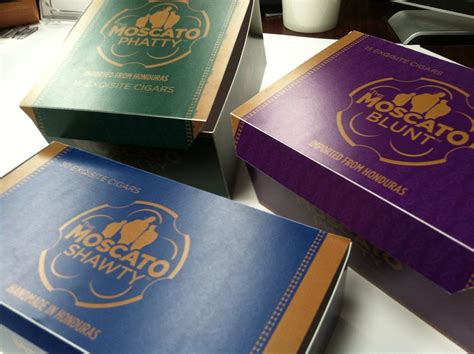 Download Moscato Cigar Packaging on Behance