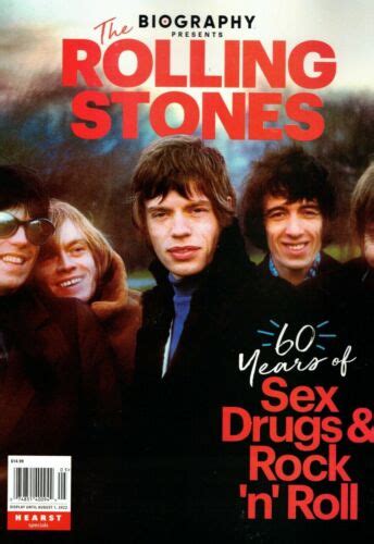 The Rolling Stones Biography Magazine 2022 60 Years Of Sex Drugs And Rock N Roll Ebay