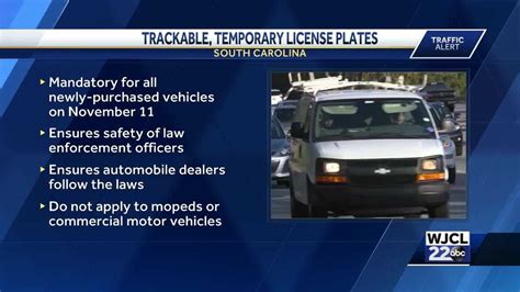 New Temporary Trackable License Plates Are Hitting The Roadways In