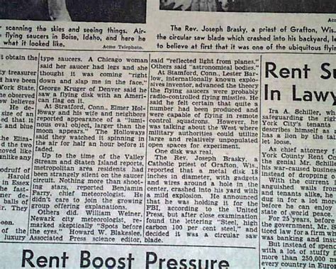 55,544 likes · 470 talking about this. 1947 NYC Newspaper re. THE ROSWELL UFO INCIDENT Flying ...