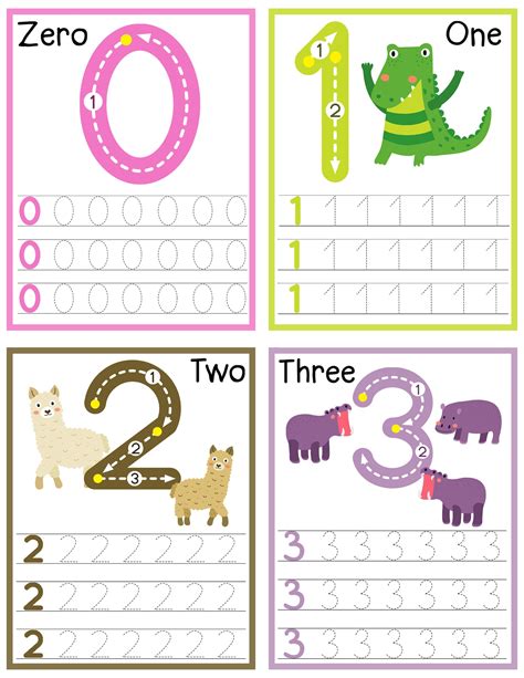 Learning The Numbers Pack Preschool Kindergarten Etsy