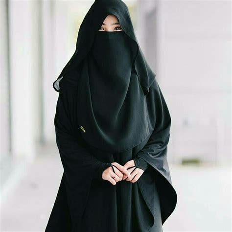 Pin By Khamilatun Azizah On Hijab Syari Niqab Hijab Designs Hijab