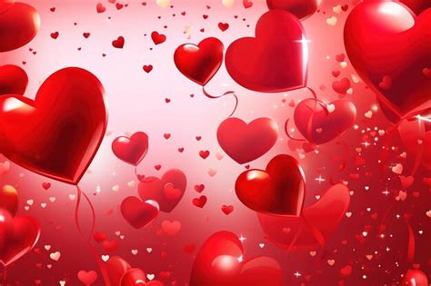 Premium Ai Image Valentines Day Template With Copyspace Poster Design