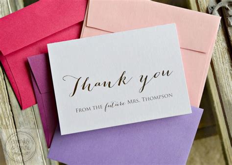 Maybe you would like to learn more about one of these? Bridal Shower Thank You Cards, Future Mrs. Thank You Cards ...