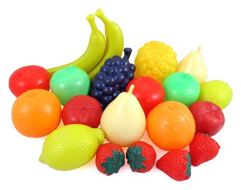Life Sized Bag Of Fruits Play Food Playset For Kids
