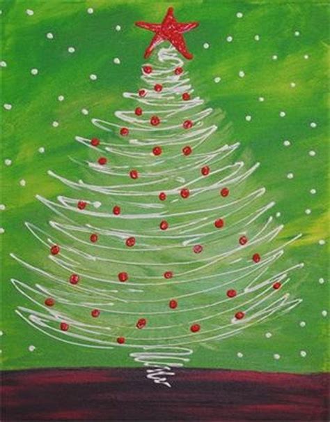 15 Easy Canvas Painting Ideas For Christmas Christmas Paintings