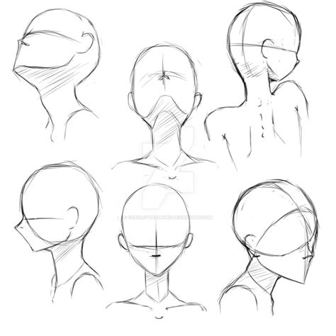 Anime Head Drawing At Getdrawings Free Download