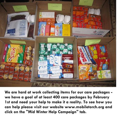 See How You Can Help Military Care Package Troops Care Package