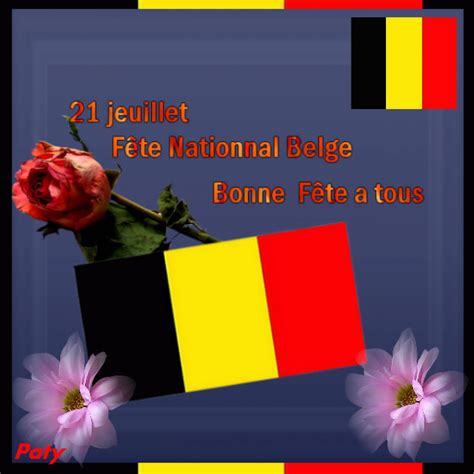 La fête nationale belge , est célébrée le 21 juillet, depuis une loi du 27 mai 18901. Bonne Fête Nationale Belge 21 Juillet