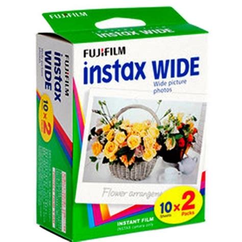 Fujifilm Instax Wide Instant Film 20 Exposures