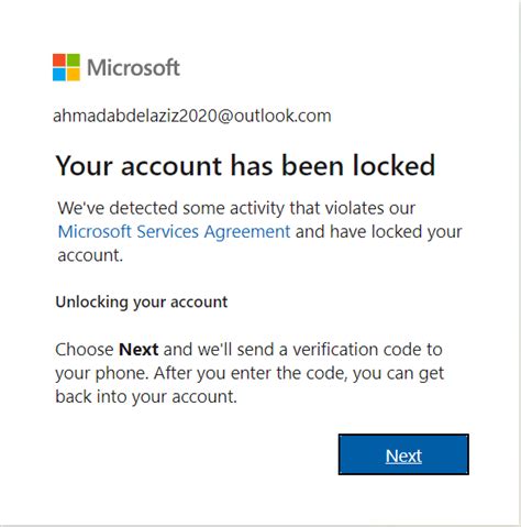 Locked Out Of Outlook Account Solved Windows 10 Forums