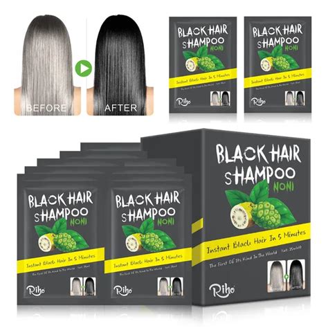 Buy 10 Bags Permanent Black Hair Dye Color Hair