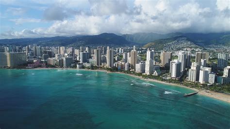 Aerial Of Honolulu Hawaii Stock Footage Sbv 324496233 Storyblocks