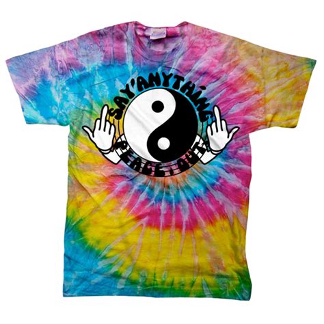 Say Anything Peace Out Tie Dye