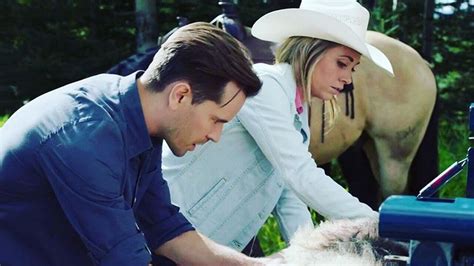 Amber Marshall As Amy Fleming And Graham Wardle As Ty Borden In Hls12e2