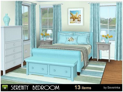 Severinkas Serenity Bedroom Sims House Sims 3 Rooms Sims
