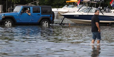 Rising Seas Spurred Record Number Of High Tide Floods In Us Last Year