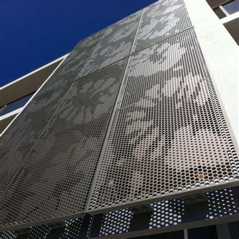 Desgined Metal Screen Exterior Perforated Aluminum Wall Facade Panel