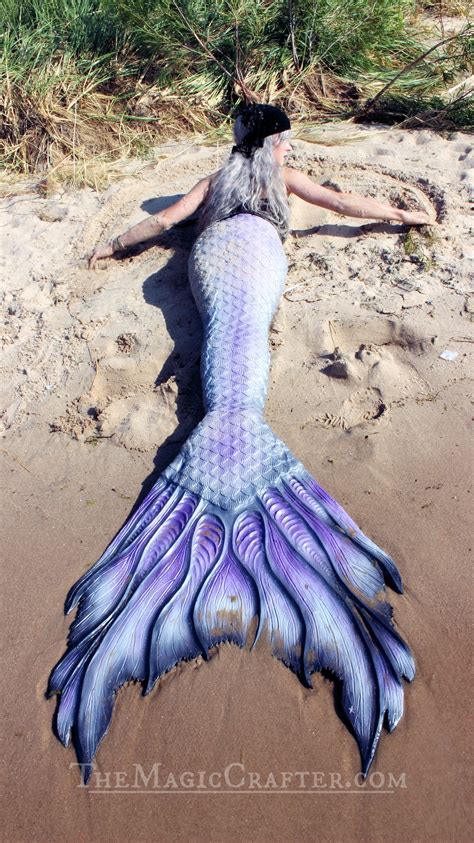 Love Lavender Color Idea And Scale Type Scalloped Realistic Mermaid
