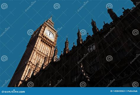 Big Ben Elizabeth Tower In London Stock Image Image Of Britain