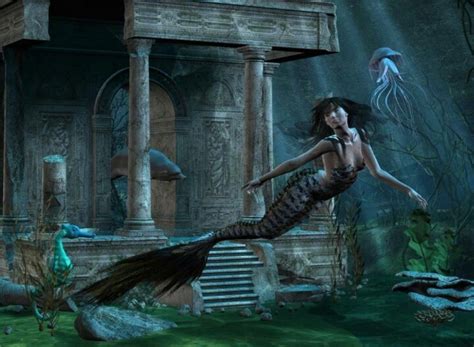 Atlantis Mermaid Mermaid Photos Fantasy Mermaids Mermaid