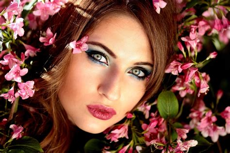 Brown Haired Face Glance Makeup Rare Gallery Hd Wallpapers