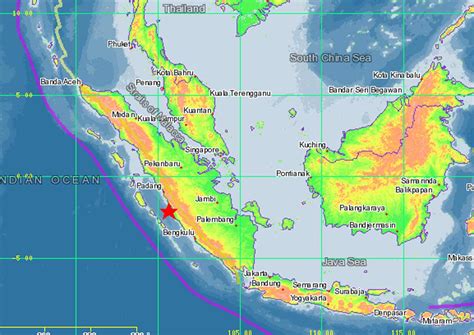 65 Magnitude Quake Strikes Off Indonesias Sumatra Tremors Felt In S
