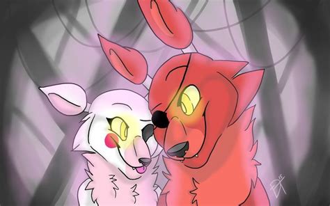 Foxy X Mangle By Demonttail Fnaf Y Chicas