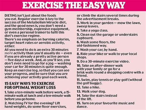 Easy Exercises to Lose Weight - Your Med Guide