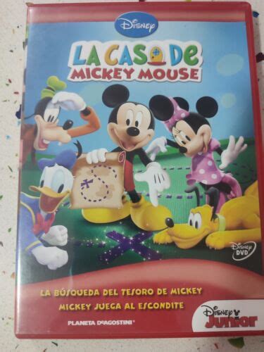 LA CASA DE MICKEY MOUSE DVD LA BUSQUEDA DEL TESORO DE MICKEY JUEGA AL