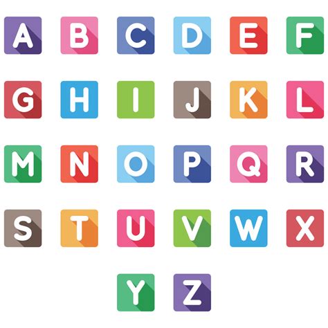 Printable Alphabet Letters To Color : The letters of the alphabet that