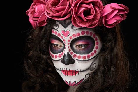 Resultado De Imagen De Face Painting Dia De Los Muertos Skull Makeup