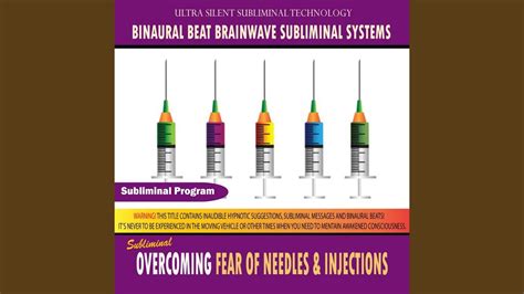 Overcoming Fear Of Needles Injections YouTube