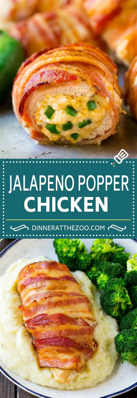 Jalapeno Popper Chicken Dinner At The Zoo