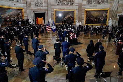 Mourning Another Fallen Officer Capitol Police Face Deepening Crisis
