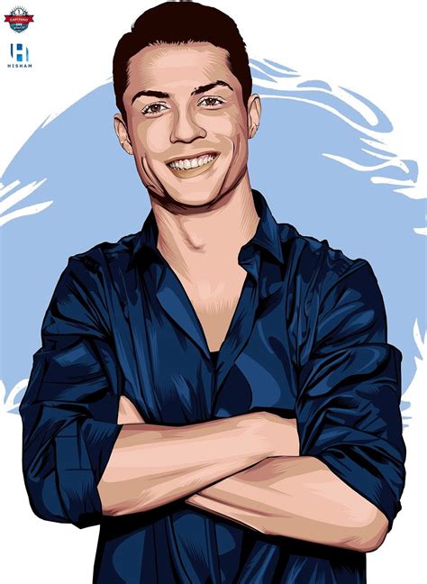 Cristiano Ronaldo Cr7 Cristiano Ronaldo 7 Football Illustration