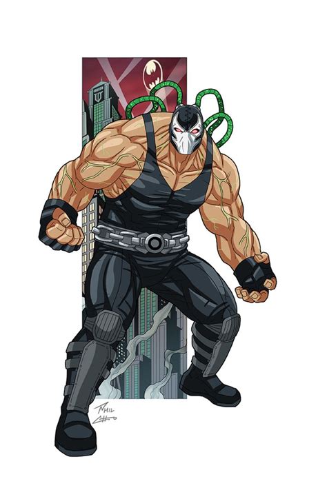 Bane Commission By Phil Cho On Deviantart In 2020 Comic Books Art