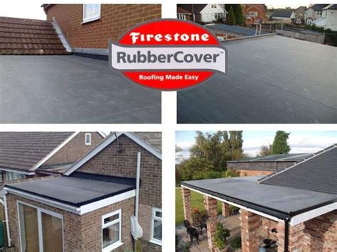 Put the rubber roofing adhesive on to both the rubber roofing membrane, as well as the exposed deck of the roof, utilizing a roller. Firestone EPDM Rubber Roofing & Rubberised Garage Roof ...