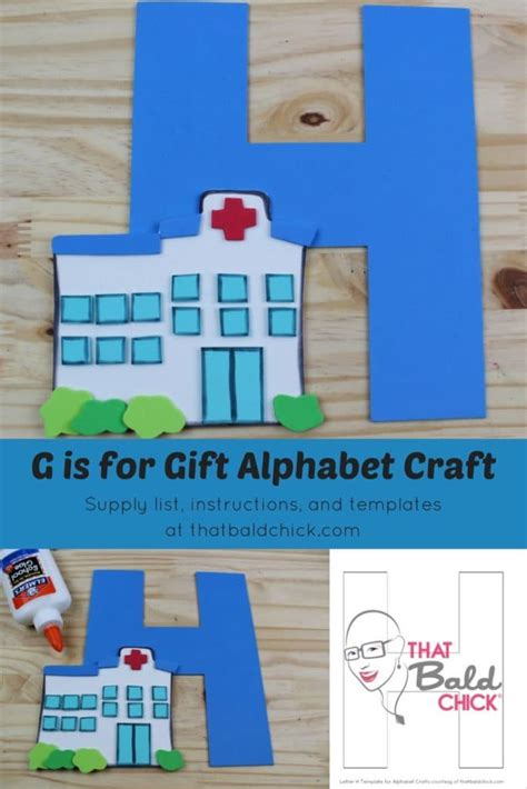This is the perfect kindergarten craft using hands on activities to teach letters. Alphabet Craft Printables - That Bald Chick®